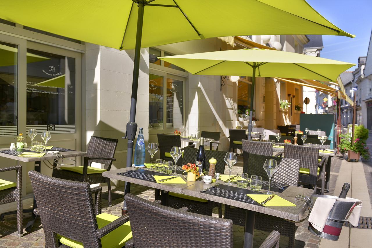 Logis Hotel Restaurant La Boule D'Or Chinon Ngoại thất bức ảnh